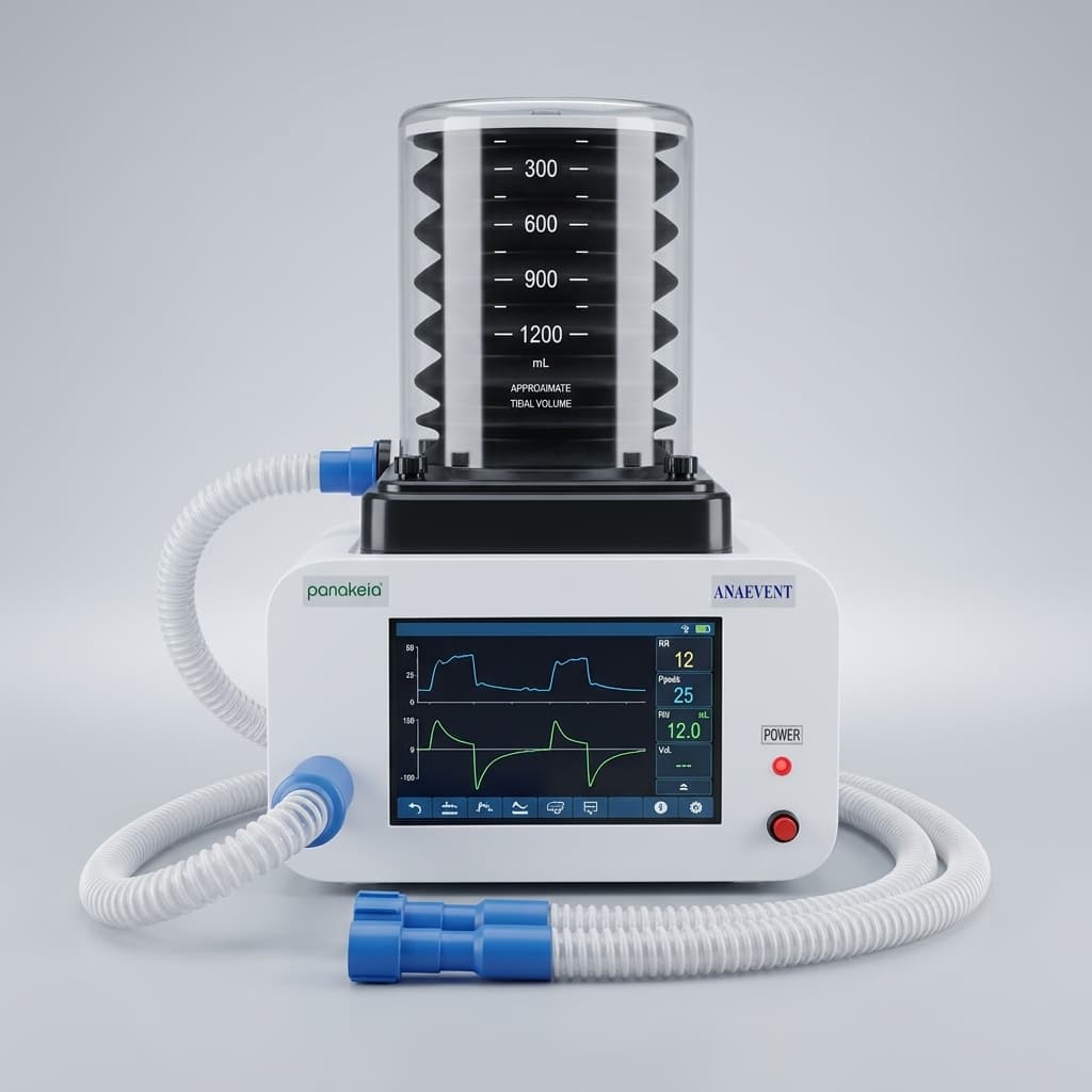 Panakeia ANAEVENT Ascending Bellows Anaesthesia Ventilator